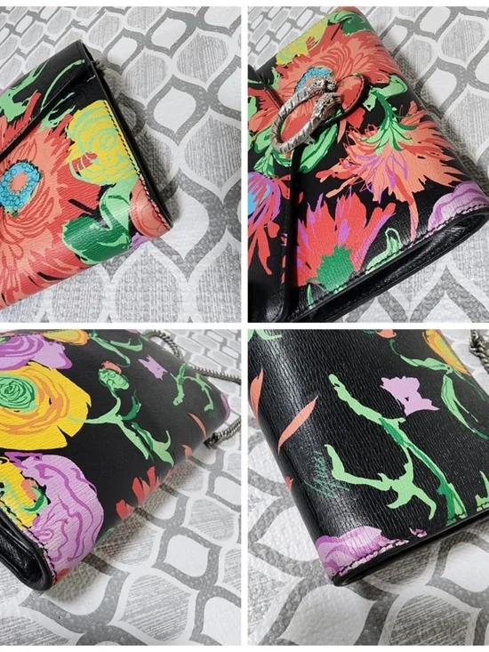 Authentic Gucci x George Kenneth Scott Dionysus Dionysus Wallet On Chain Multico - Picture 8 of 13
